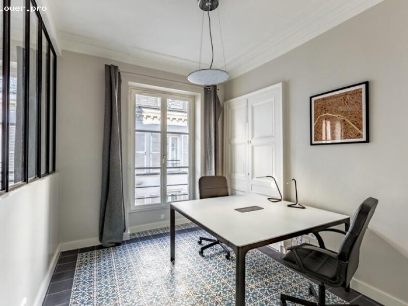 Bureau privatif et équipé 2/3 postes - Paris X